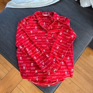 MEDIUM PIJAMA LA VIE EN ROSE RED TOP AND BOTTOM